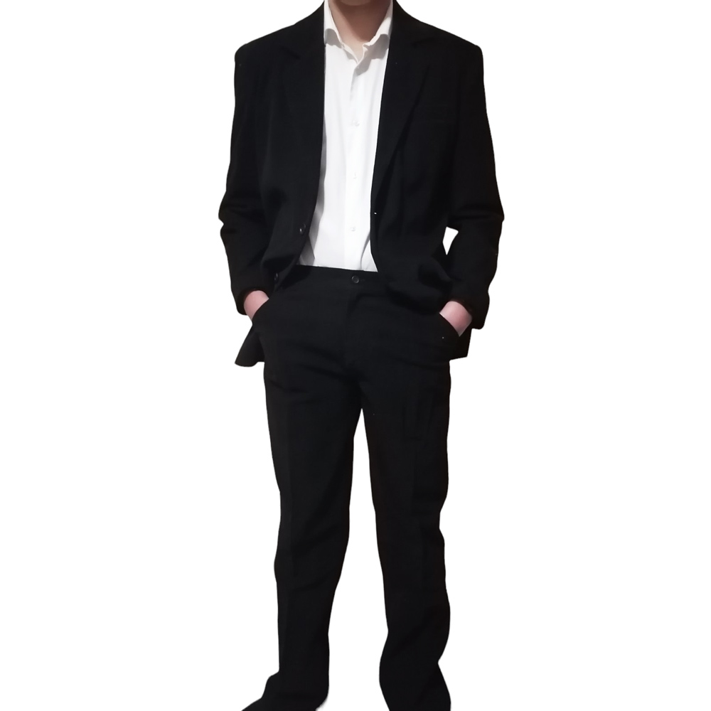 Σετ κοστούμι NEW KIND 2 τμχ - ΜΑΥΡΟ