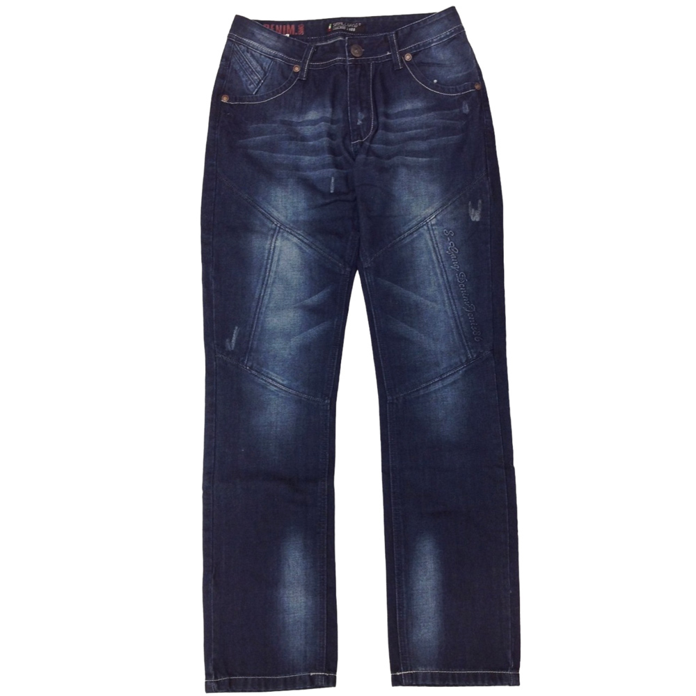 Τζιν παντελόνι SMALL GANG - ΜΠΛΕ