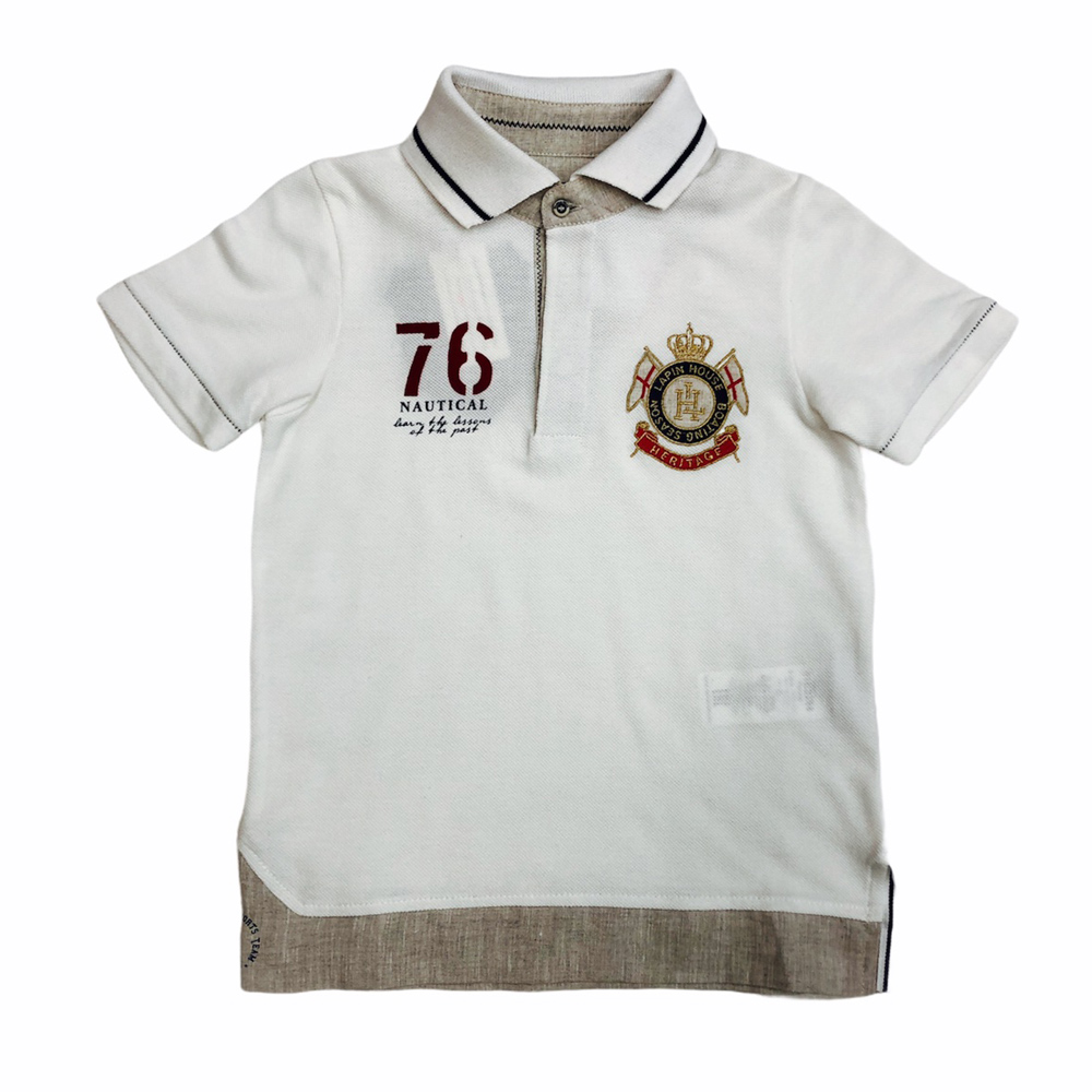 Παιδική μπλούζα LAPIN αγόρι - ΛΕΥΚΟ