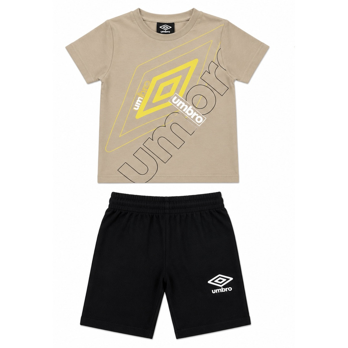 Παιδικό σετ με βερμούδα UMBRO αγόρι - ΜΠΕΖ