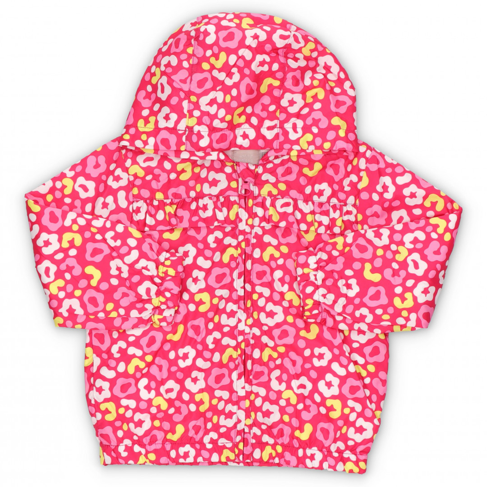 Βρεφικό αντιανεμικό μπουφάν CHICCO κορίτσι - ΦΟΥΞΙΑ