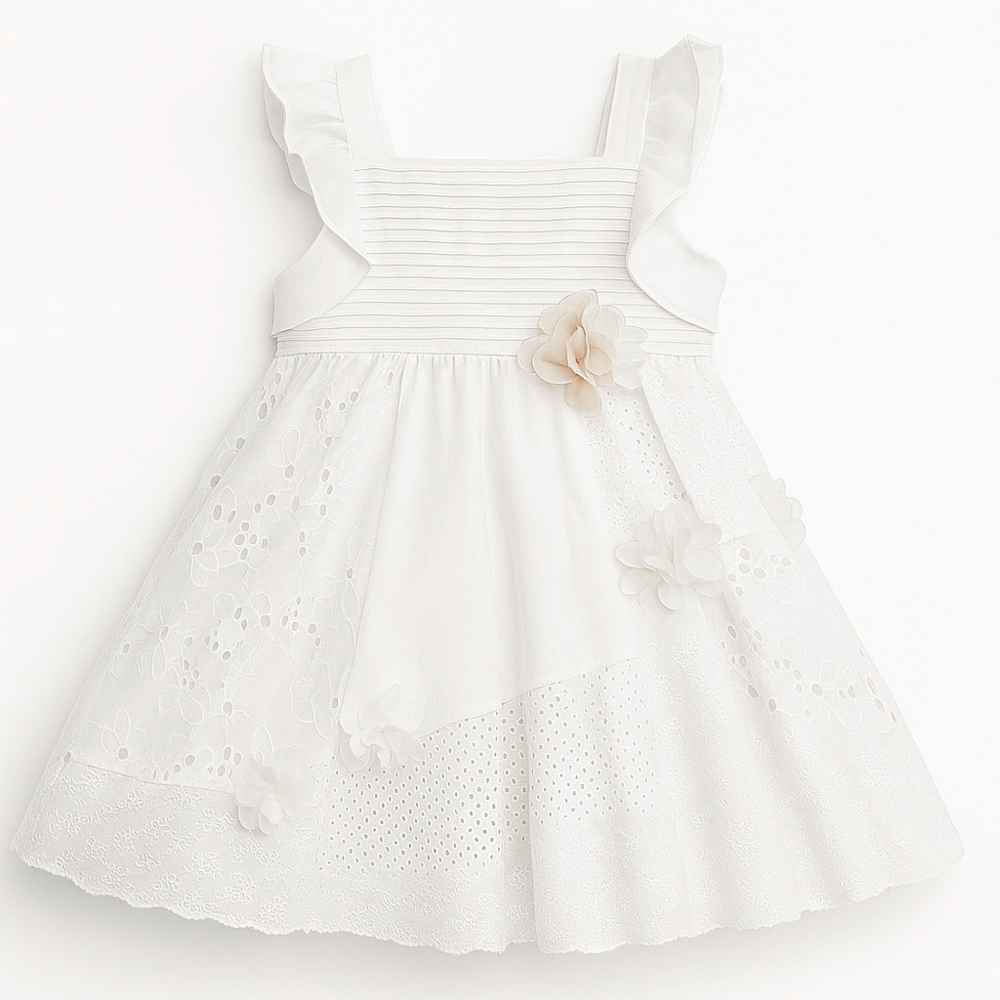 Βαπτιστικό φόρεμα LAPIN κορίτσι - ΙΒΟΥΑΡ