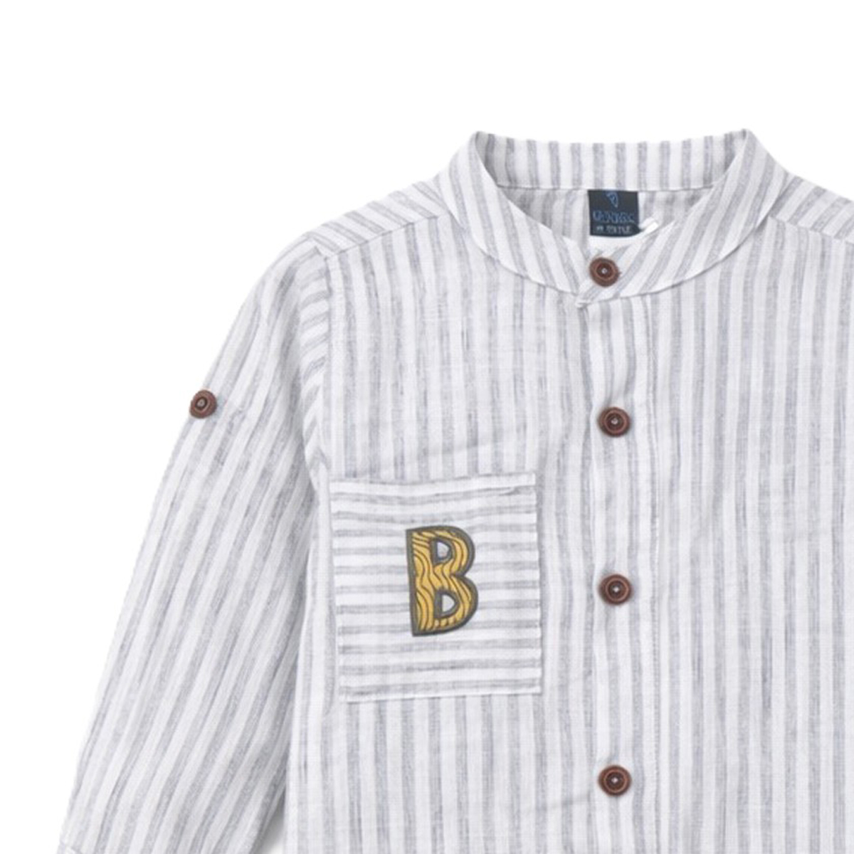 Παιδικό ριγέ πουκάμισο RESTART αγόρι - 3