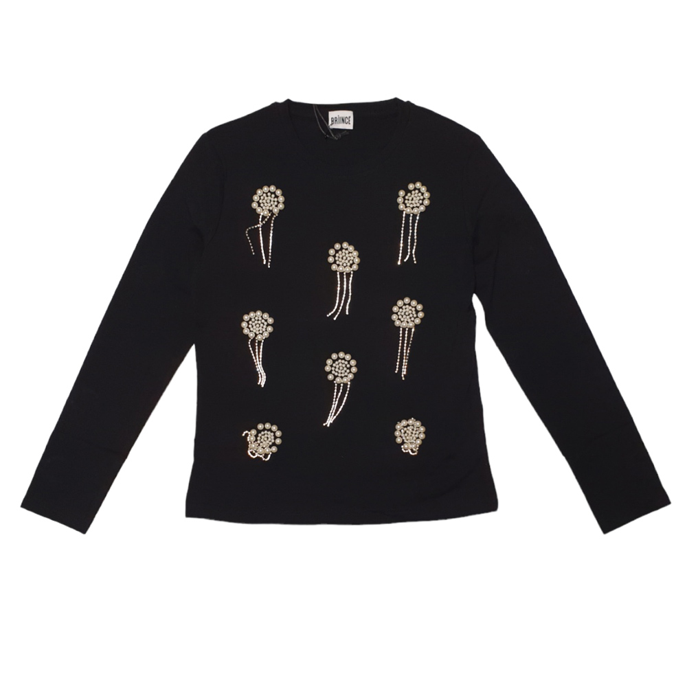 Μπλούζα BRIINCE - ΜΑΥΡΟ