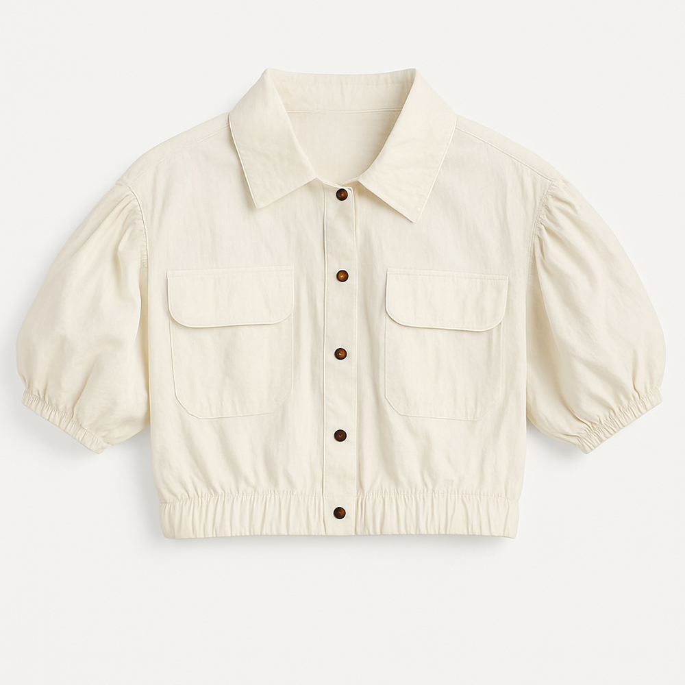 Εποχιακό μπουφάν BRINCE - ΛΕΥΚΟ