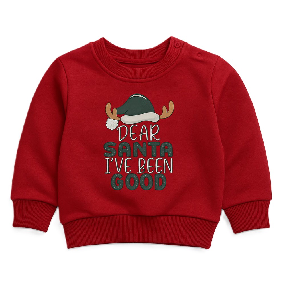 Βρεφικό χριστουγεννιάτικο φούτερ ATIVO αγόρι - ΚΟΚΚΙΝΟ