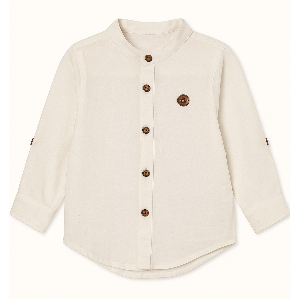 Βρεφικό πουκάμισο με γιακά μαο ATIVO - ΒΕΡΑΜΑΝ