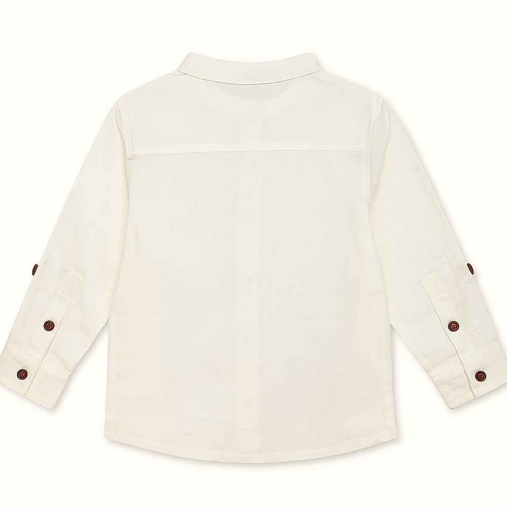 Βρεφικό πουκάμισο με γιακά μαο ATIVO - 2