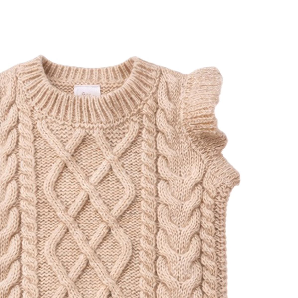 Πλεκτό αμάνικο πουλόβερ ATIVO - 3