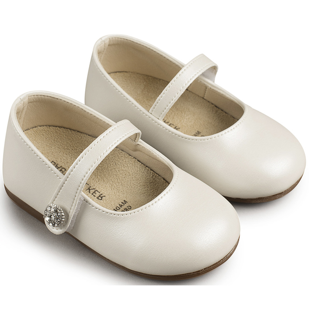 Βαπτιστικό παπούτσι BABYWALKER κορίτσι - ΛΕΥΚΟ