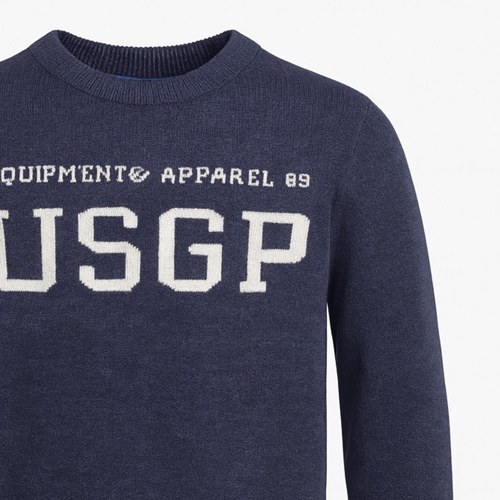 Παιδική πλεκτή μπλούζα US POLO αγόρι - 3