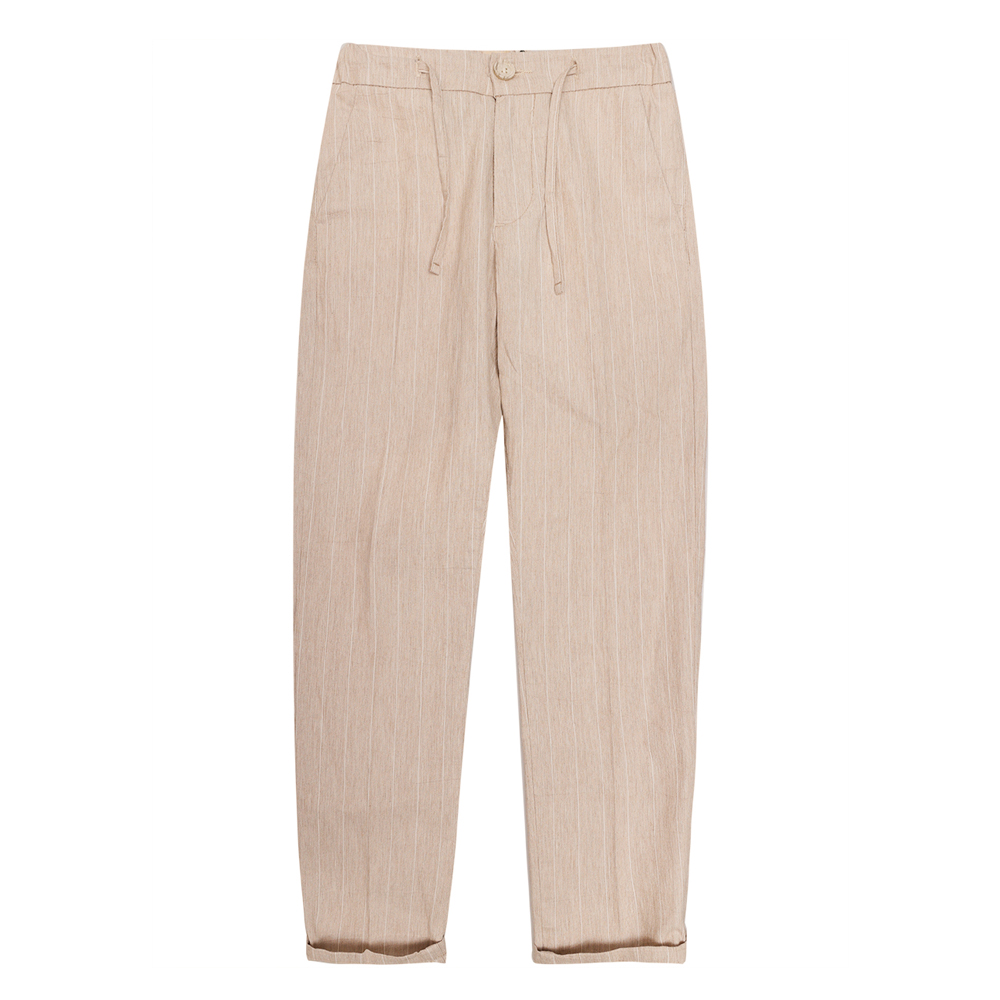 Παιδικό λινό παντελόνι Y CLU αγόρι - ΜΠΕΖ