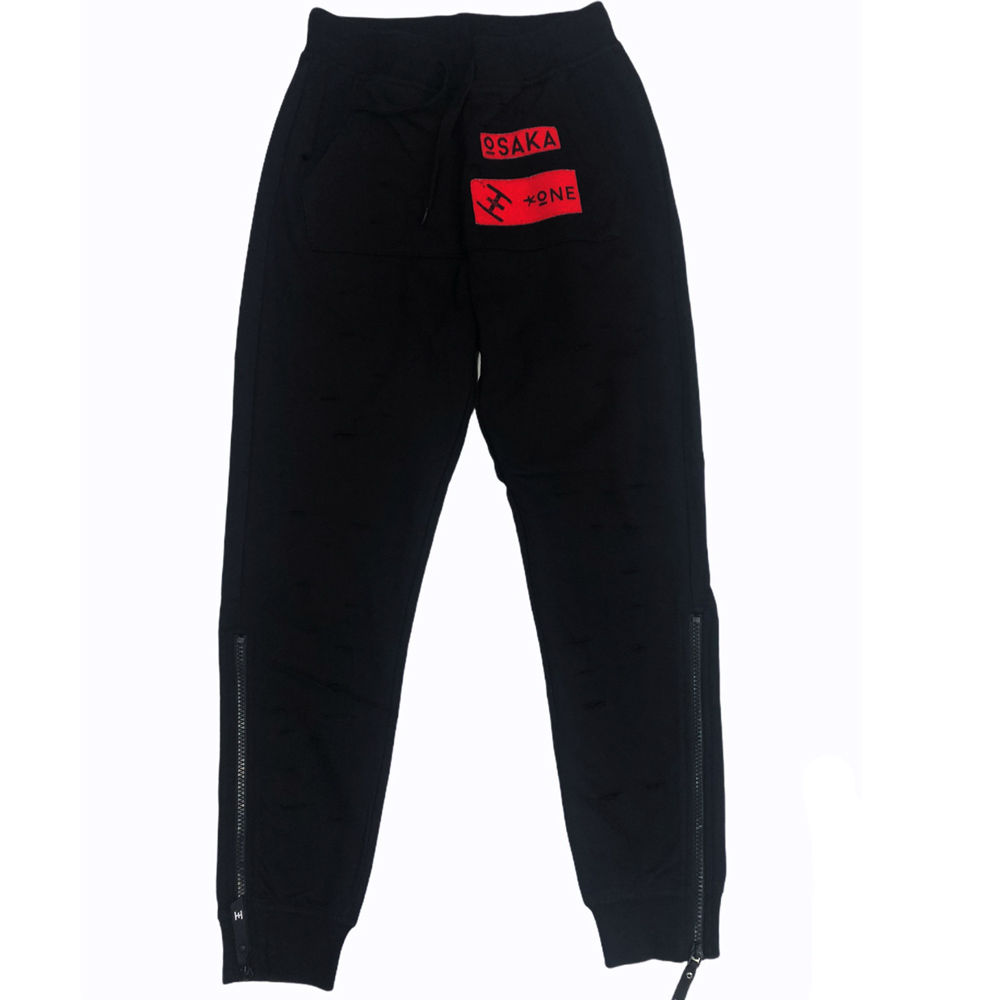 Παντελόνι φόρμας OSAKA - ΜΑΥΡΟ