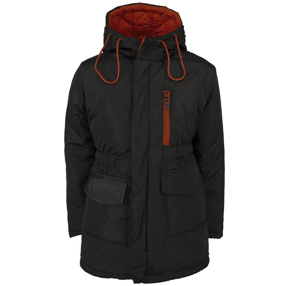 Μπουφάν Y CLU αγόρι - ΜΑΥΡΟ