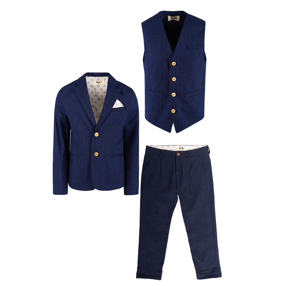 Παιδικό σετ κοστούμι Y CLU αγόρι - NAVY