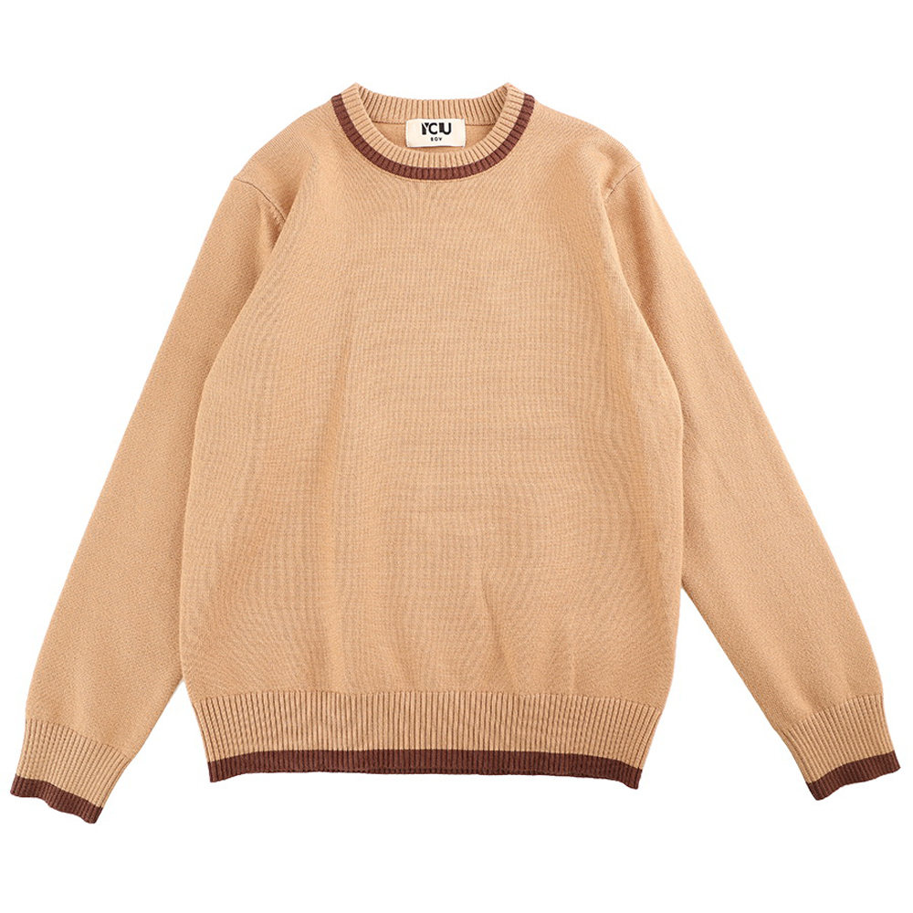 Πλεκτή μπλούζα Y CLU αγόρι - ΜΠΕΖ