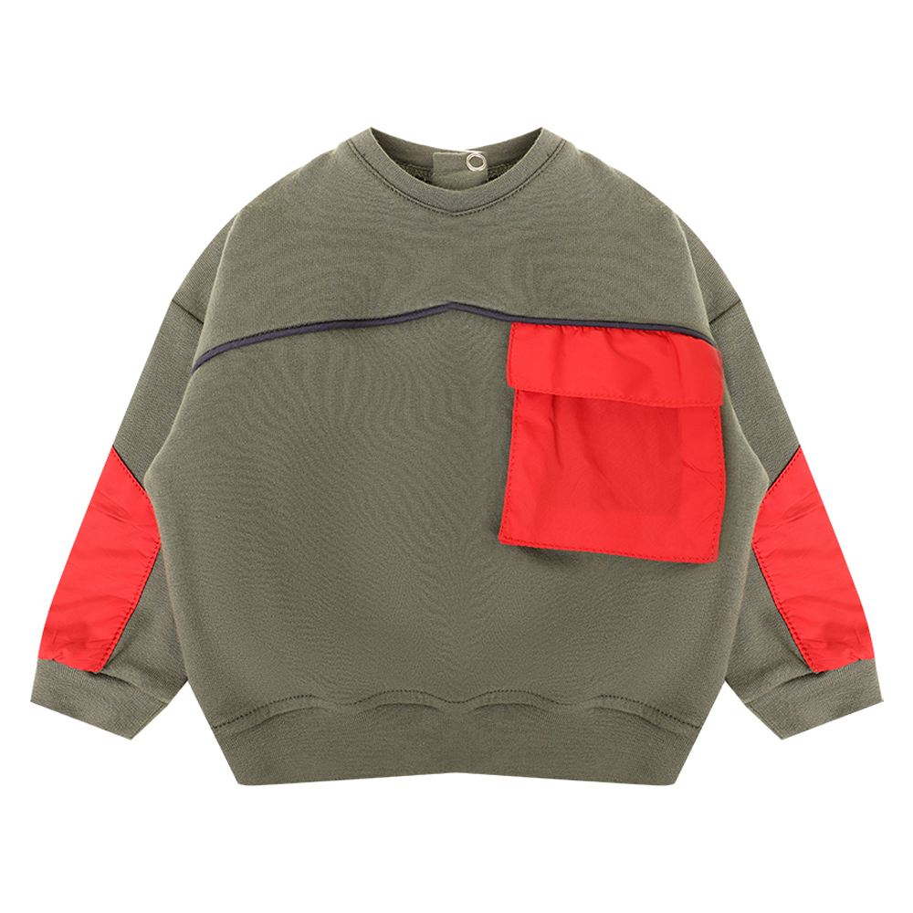 Μπλούζα Y CLU αγόρι - ΧΑΚΙ