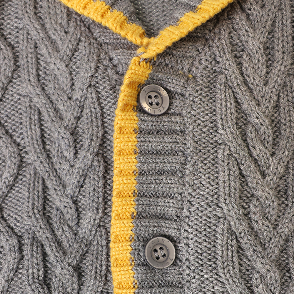 Πλεκτή ζακέτα Y CLU αγόρι - 3