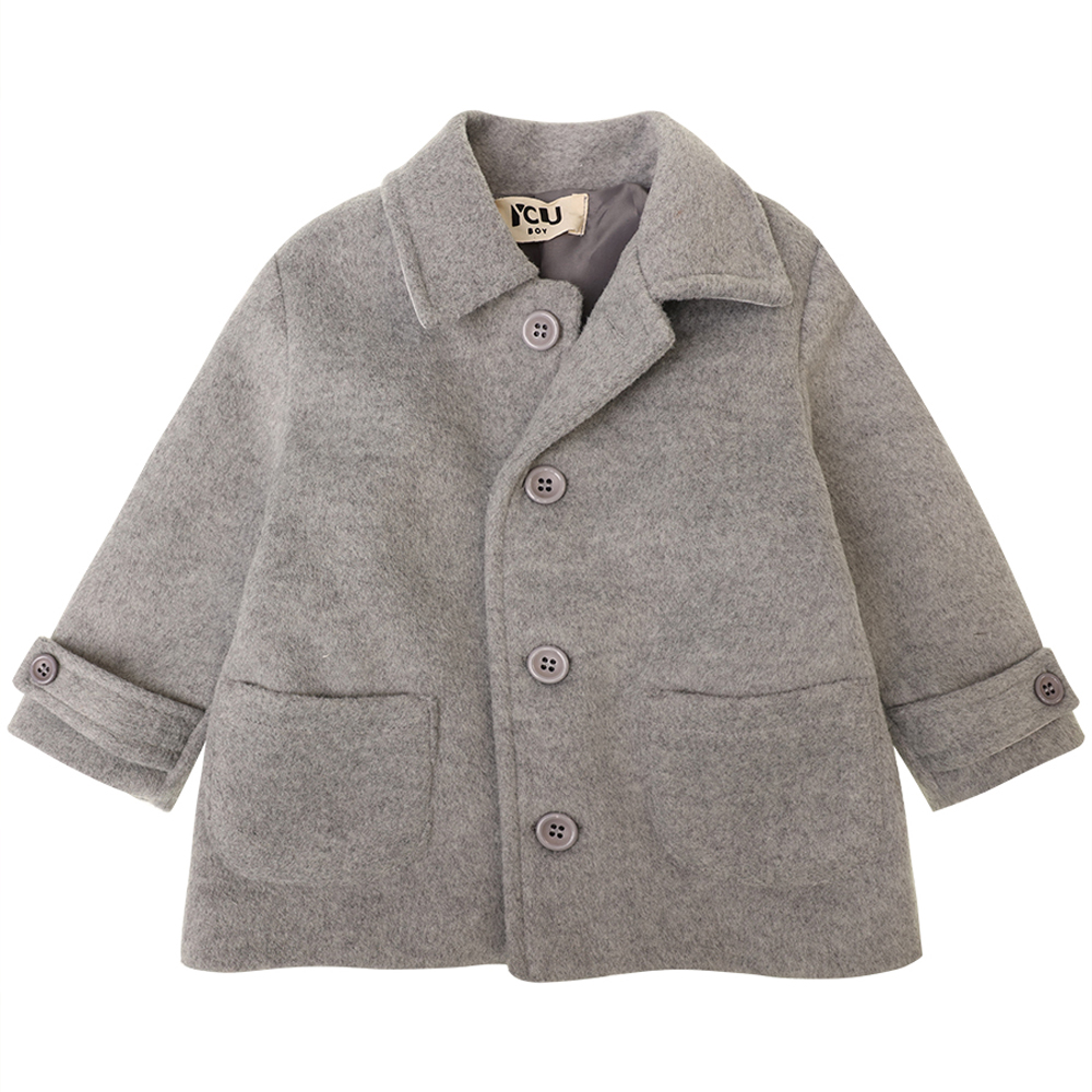 Παλτό Y CLU αγόρι - ΓΚΡΙ