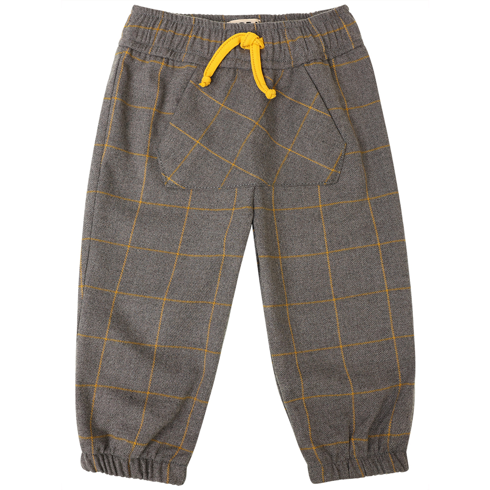 Παντελόνι φόρμας Y CLU κορίτσι - ΑΝΘΡΑΚΙ