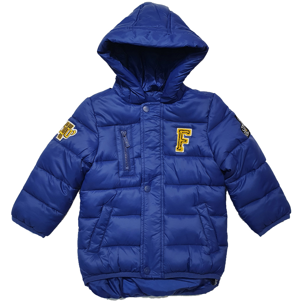 Βρεφικό μπουφάν Y CLU αγόρι - ΜΠΛΕ