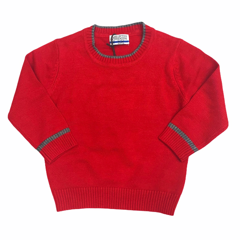 Μπλούζα Y CLU αγόρι - ΚΟΚΚΙΝΟ