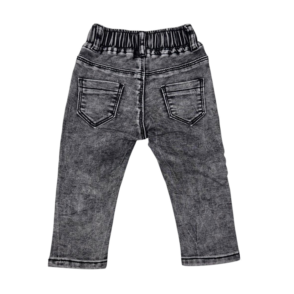 Τζιν παντελόνι με λάστιχο Y CLU - 2