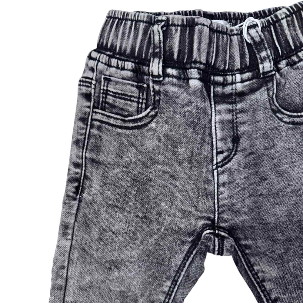 Τζιν παντελόνι με λάστιχο Y CLU - 3