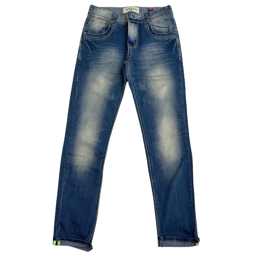 Τζιν παντελόνι UNDER 18 - ΜΠΛΕ