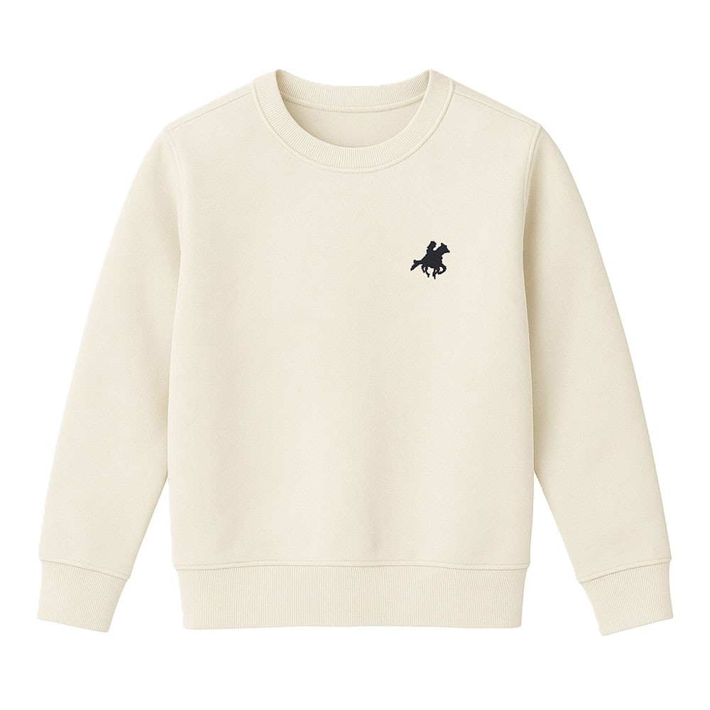 Παιδική μπλούζα φούτερ US POLO αγόρι - ΕΚΡΟΥ