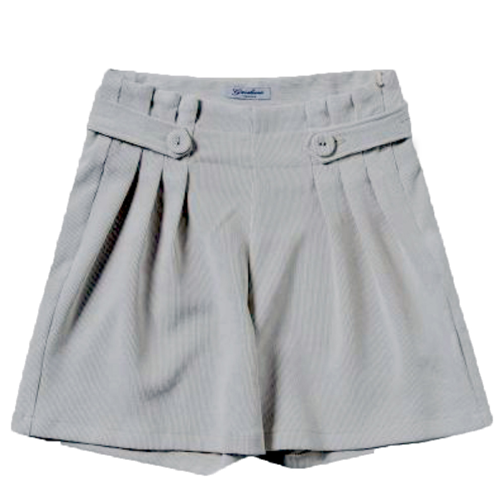 Παιδικό σόρτς GAIALUNA κορίτσι - ΕΚΡΟΥ