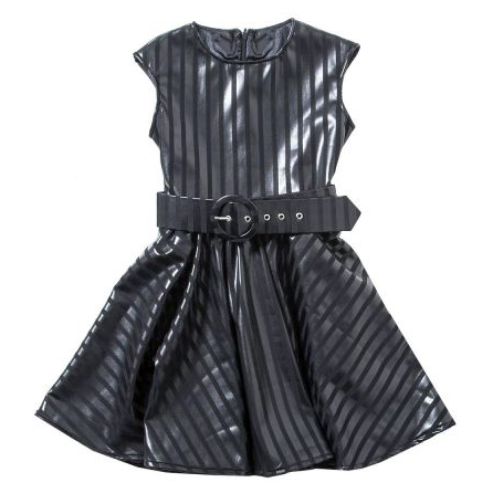 Παιδικό φόρεμα GAIALUNA κορίτσι - ΜΑΥΡΟ