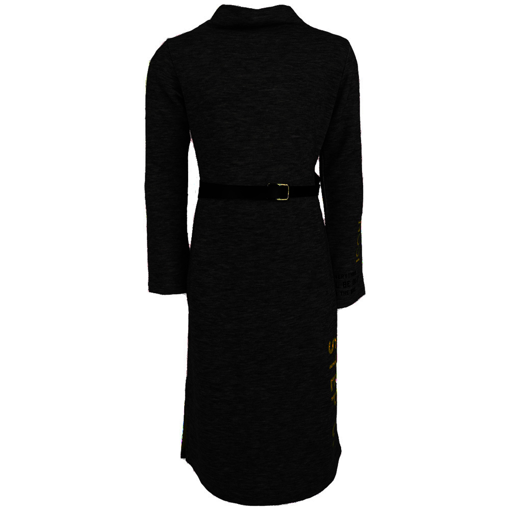 Φόρεμα GAIALUNA - ΜΑΥΡΟ