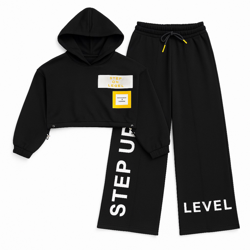 Φούτερ GAIALUNA - ΜΑΥΡΟ