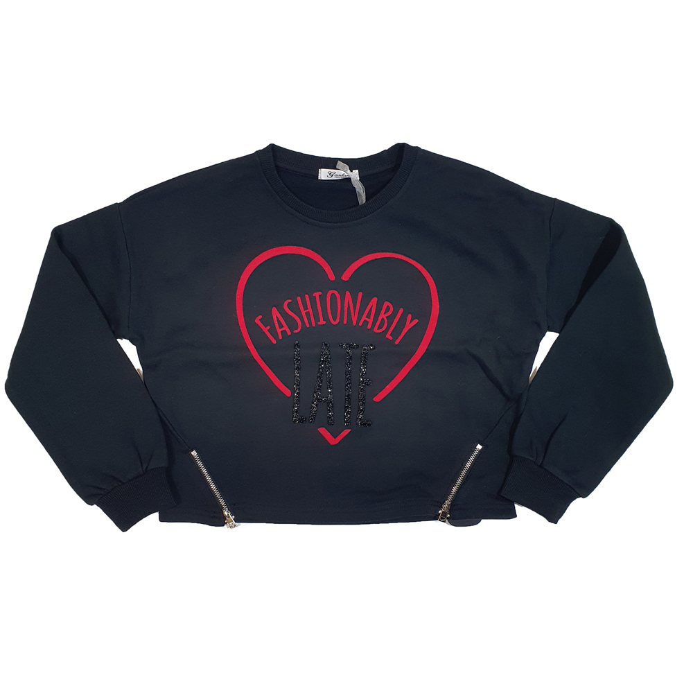 Μπλούζα GAIALUNA - ΜΑΥΡΟ