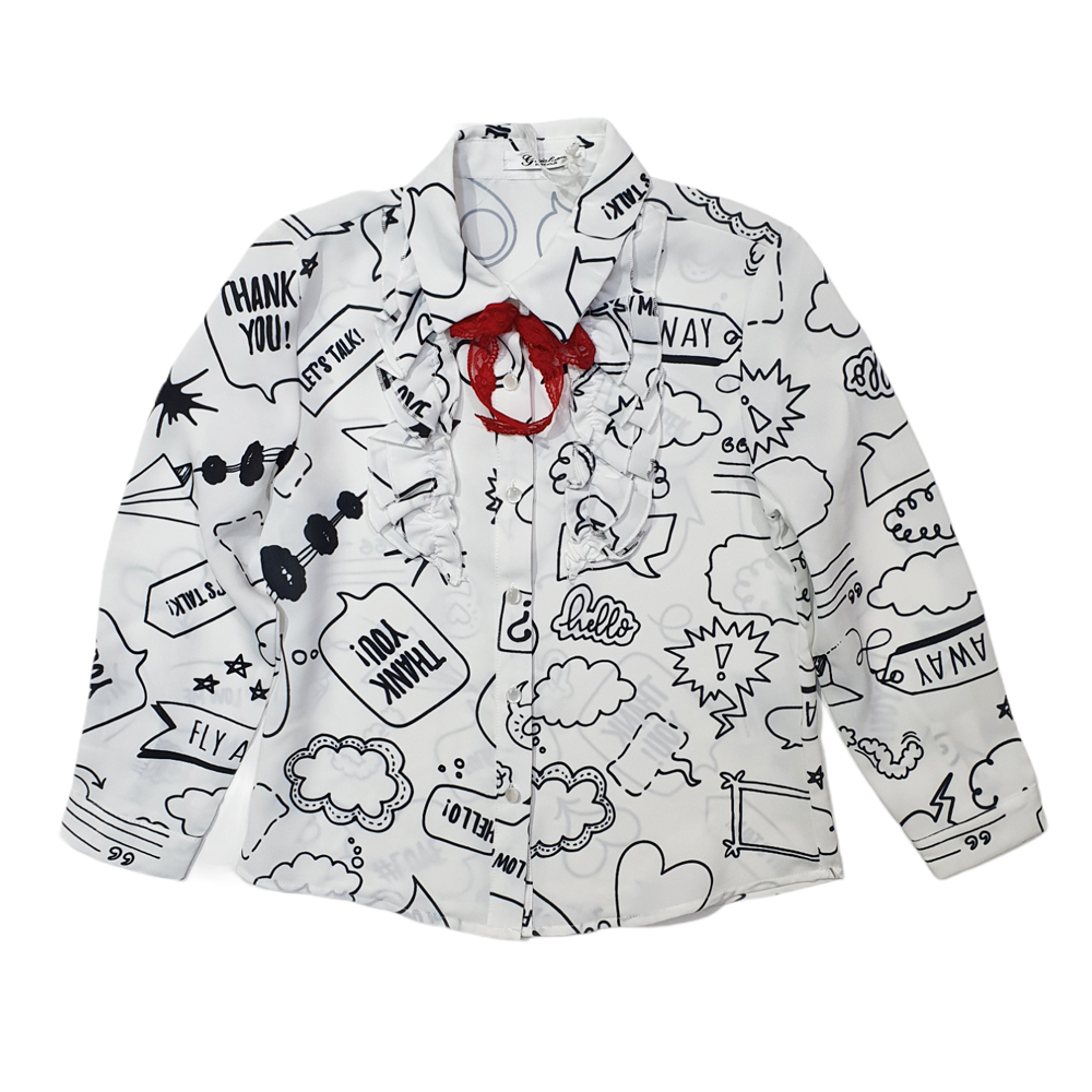 Πουκάμισο GAIALUNA - ΛΕΥΚΟ