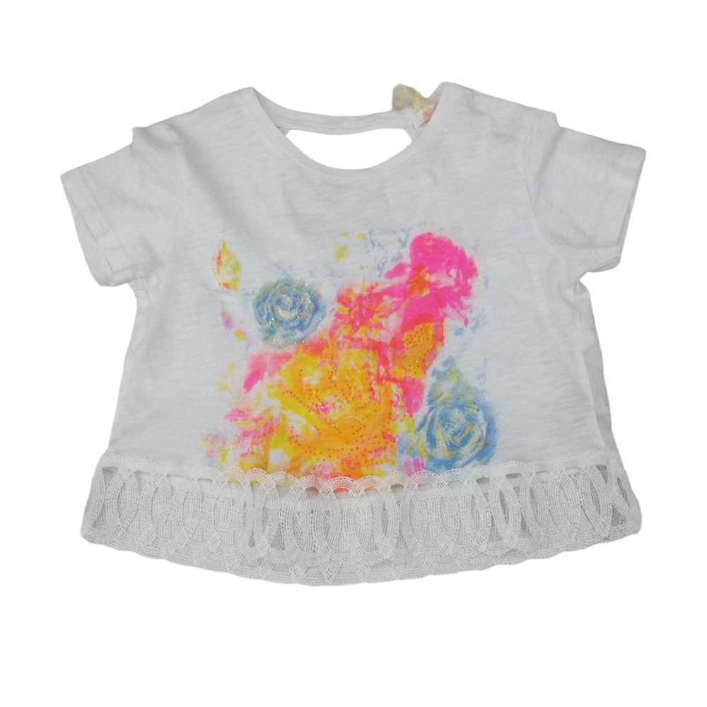 Μπλούζα GAIALUNA κορίτσι - ΛΕΥΚΟ