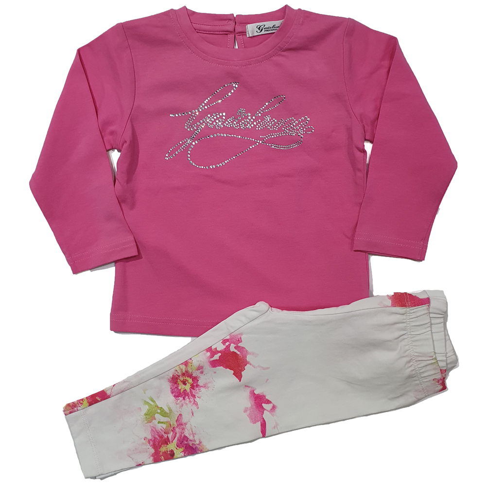 Εποχιακό σετ με κολάν GAIALUNA - ΡΟΖ