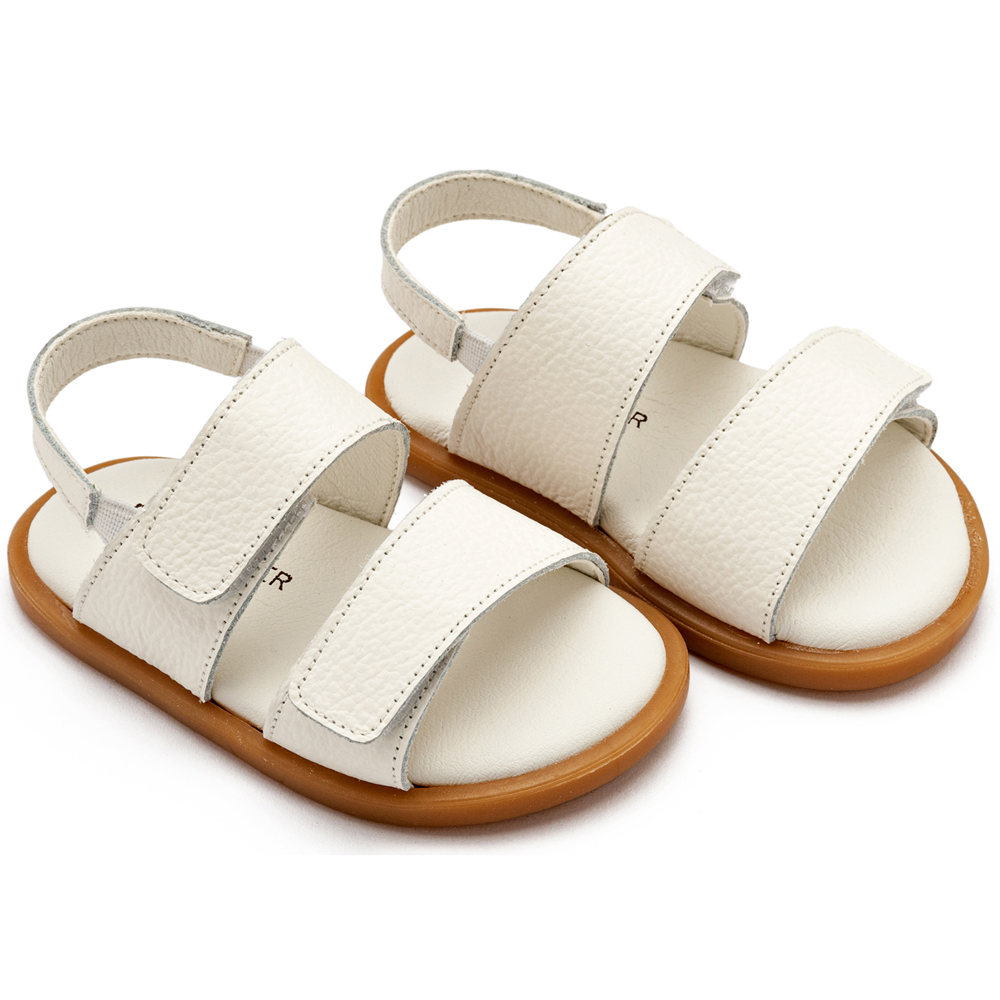 Βαπτιστικό δερμάτινο σανδάλι BABYWALKER κορίτσι - 1