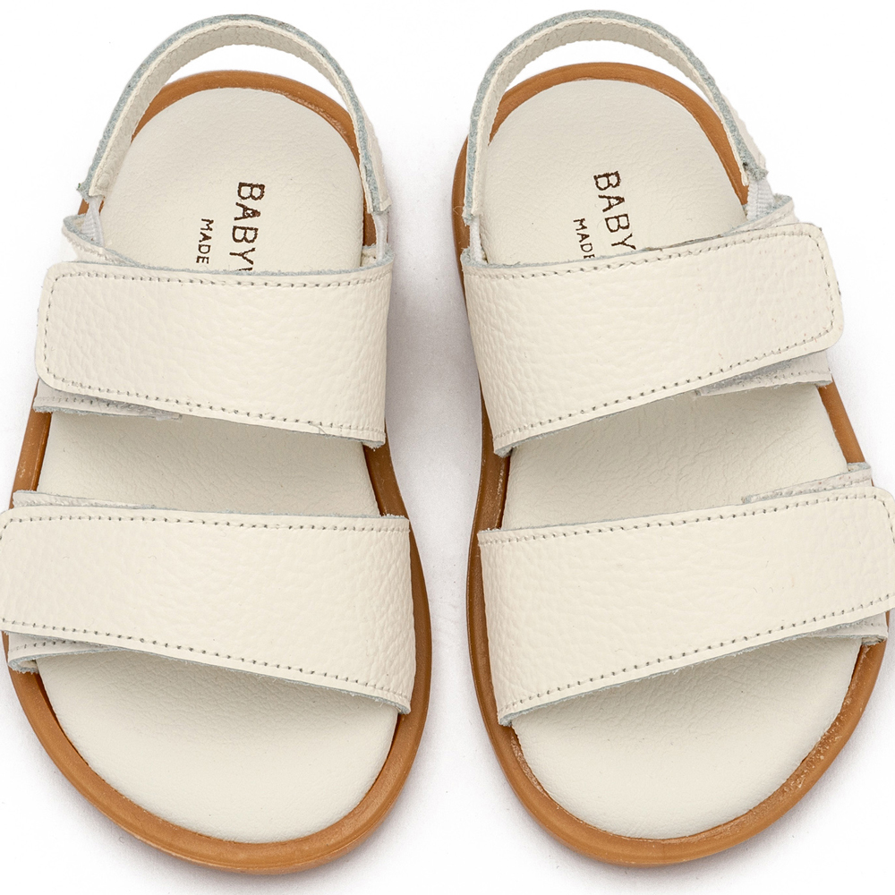 Βαπτιστικό δερμάτινο σανδάλι BABYWALKER κορίτσι - 2