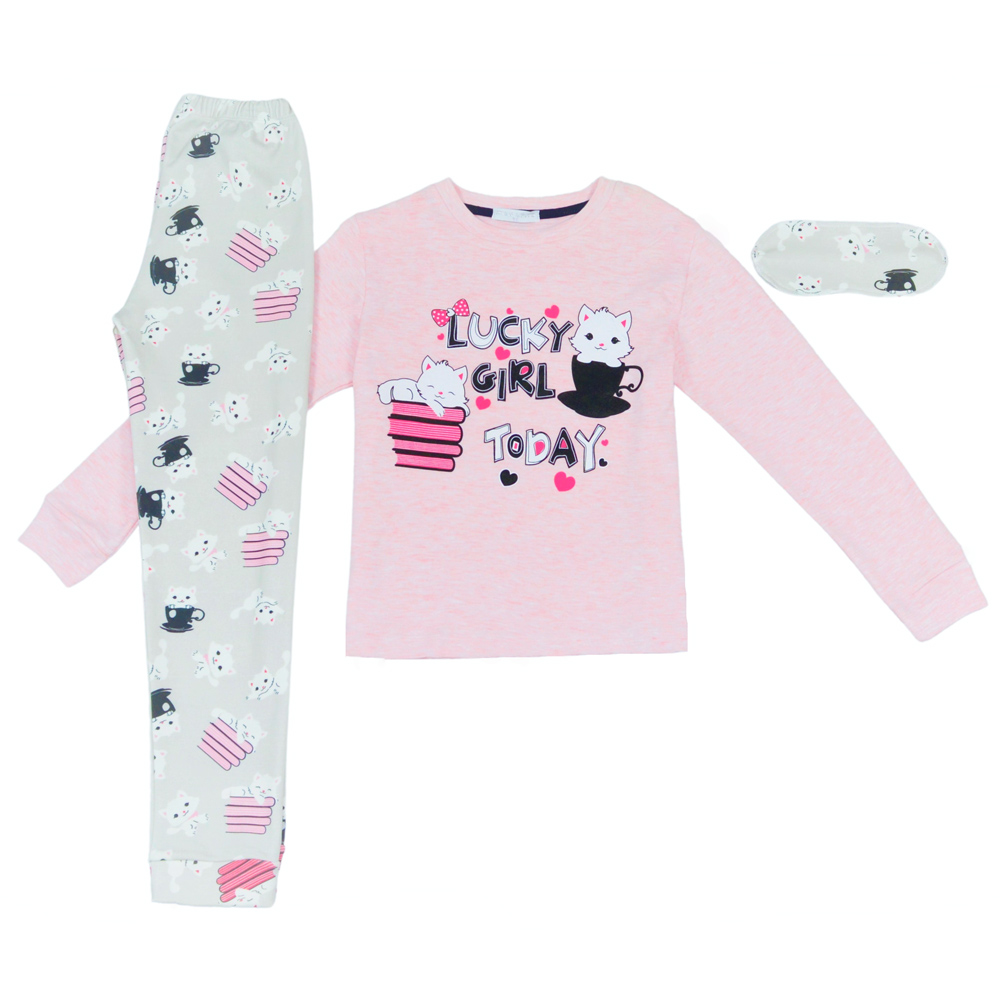 Σετ πιτζάμες ΕΒΙΤΑ - ΡΟΖ