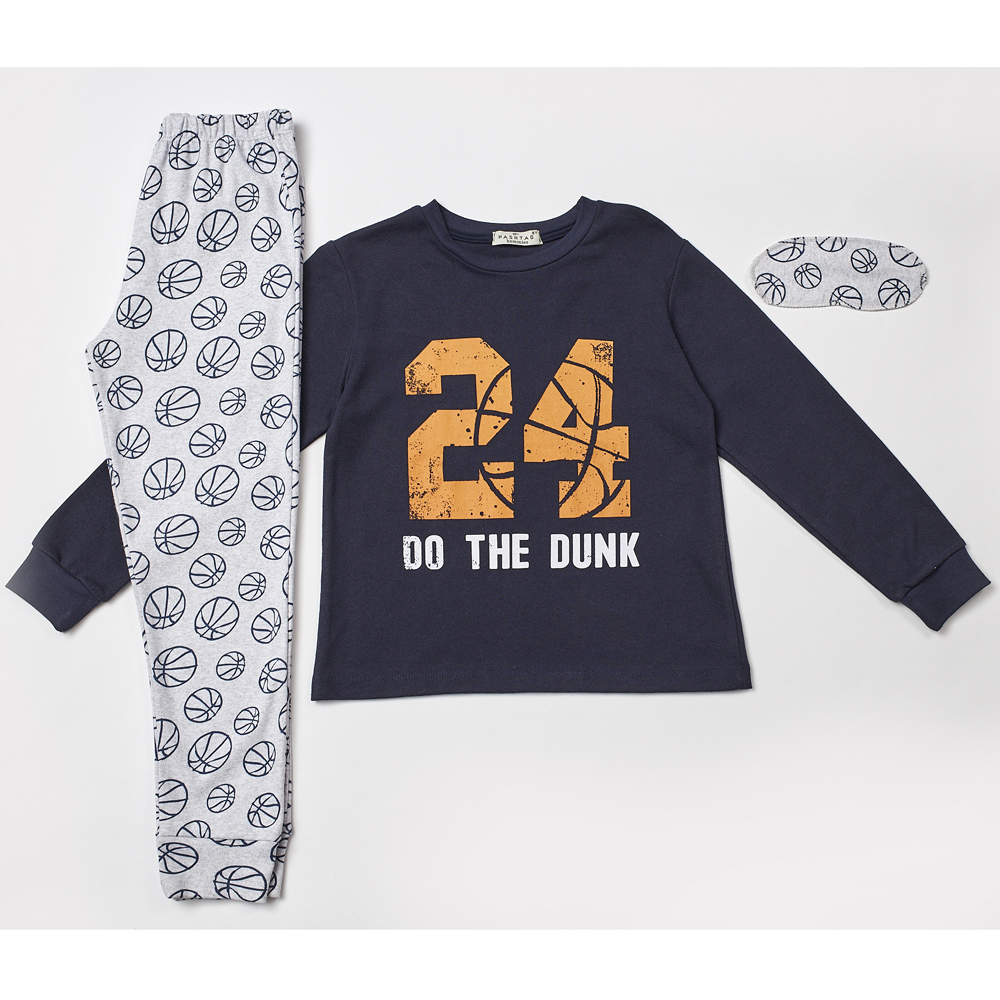 Σετ πιτζάμες HASHTAG - NAVY