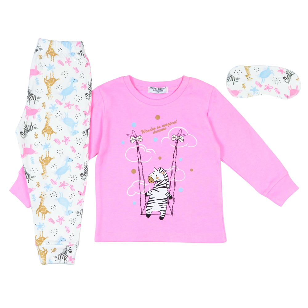 Σετ πιτζάμες ΕΒΙΤΑ - ΡΟΖ