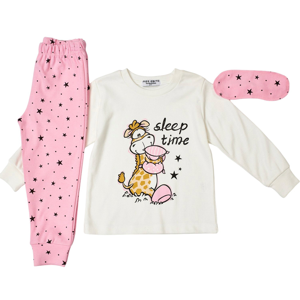Παιδικές πιτζάμες ΕΒΙΤΑ κορίτσι - ΙΒΟΥΑΡ