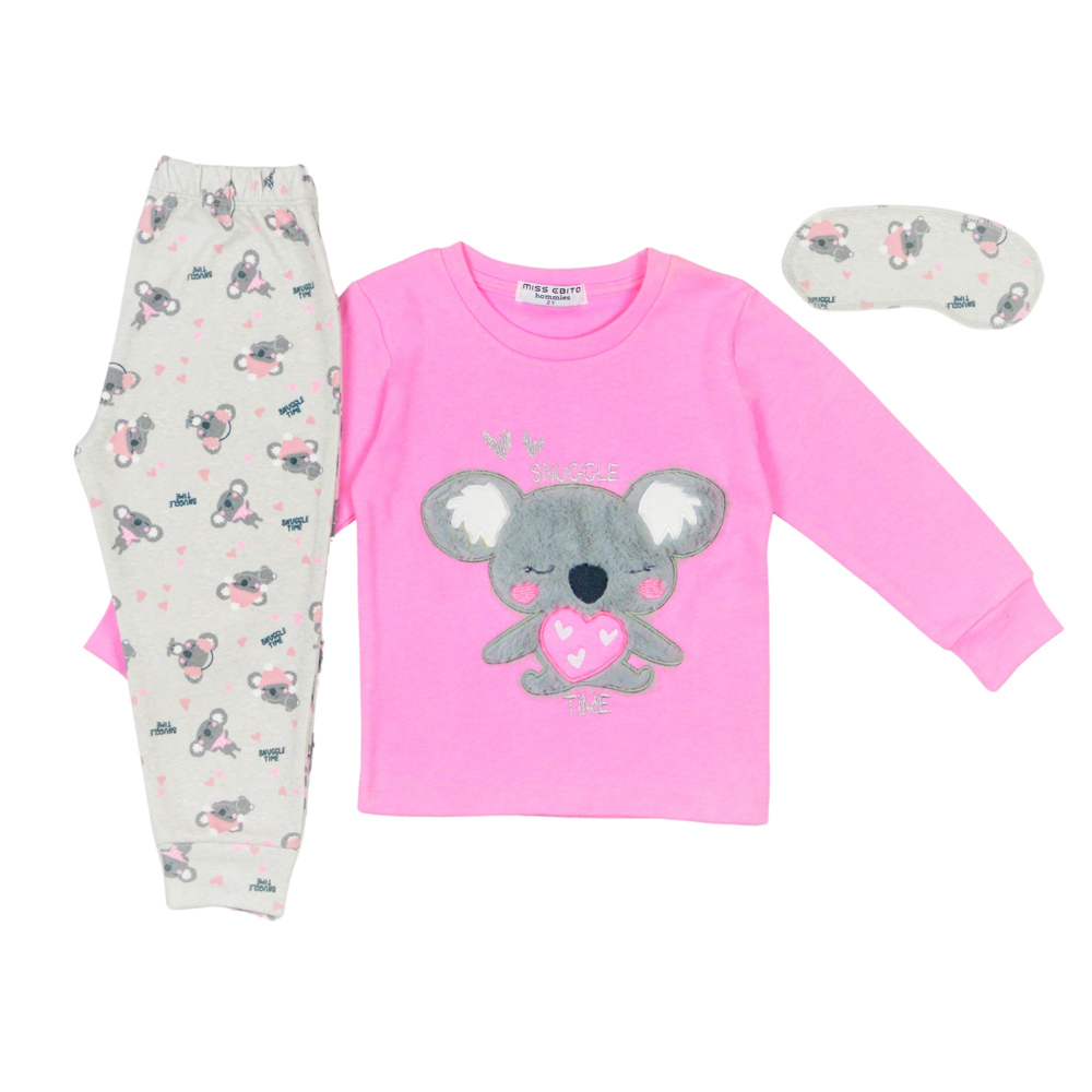 Σετ πιτζάμες ΕΒΙΤΑ - ΡΟΖ