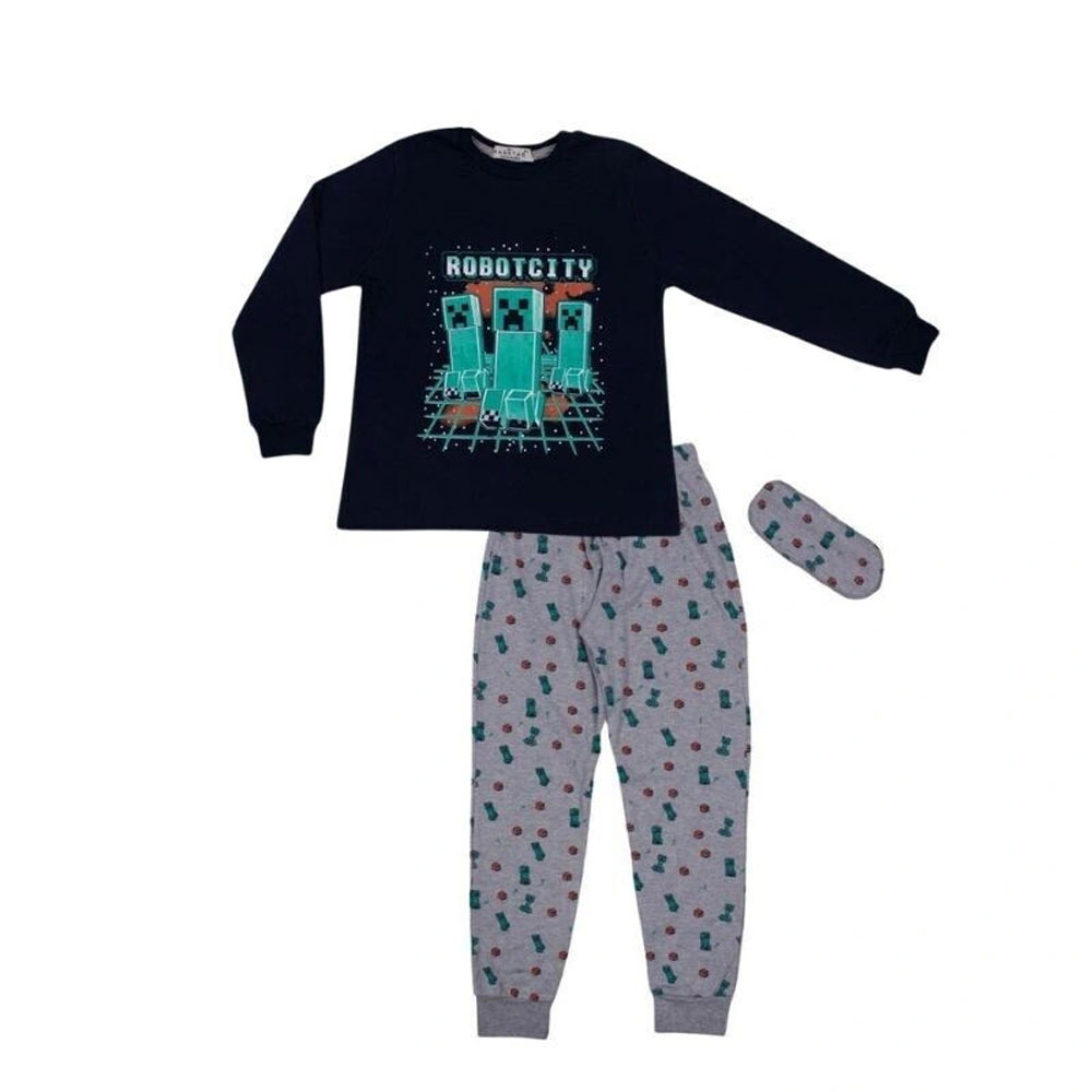 Παιδικές πιτζάμες HASHTAG αγόρι - NAVY