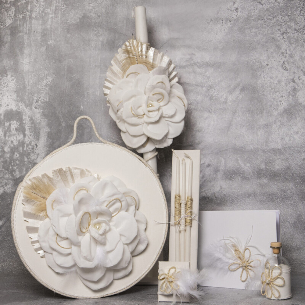 Πακέτο βάπτισης για κορίτσι Baby Bloom - ΙΒΟΥΑΡ