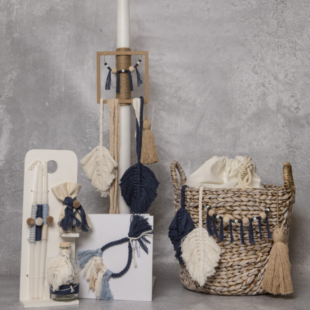 Πακέτο βάπτισης για αγόρι Baby Bloom - ΜΠΕΖ