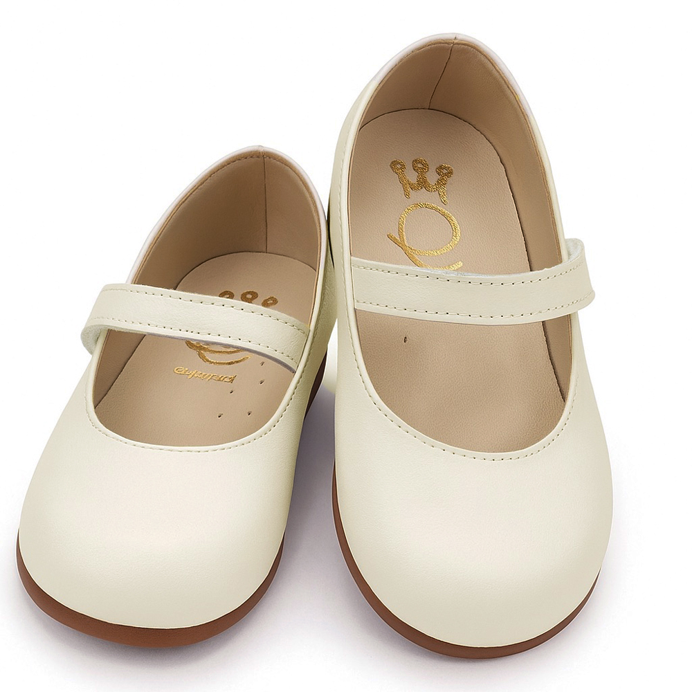 Βαπτιστικό παπούτσι EVERKID κορίτσι - ΕΚΡΟΥ