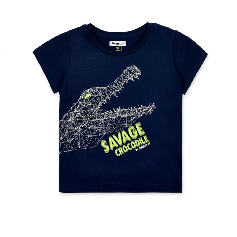 Μπλούζα NATH KIDS αγόρι - NAVY